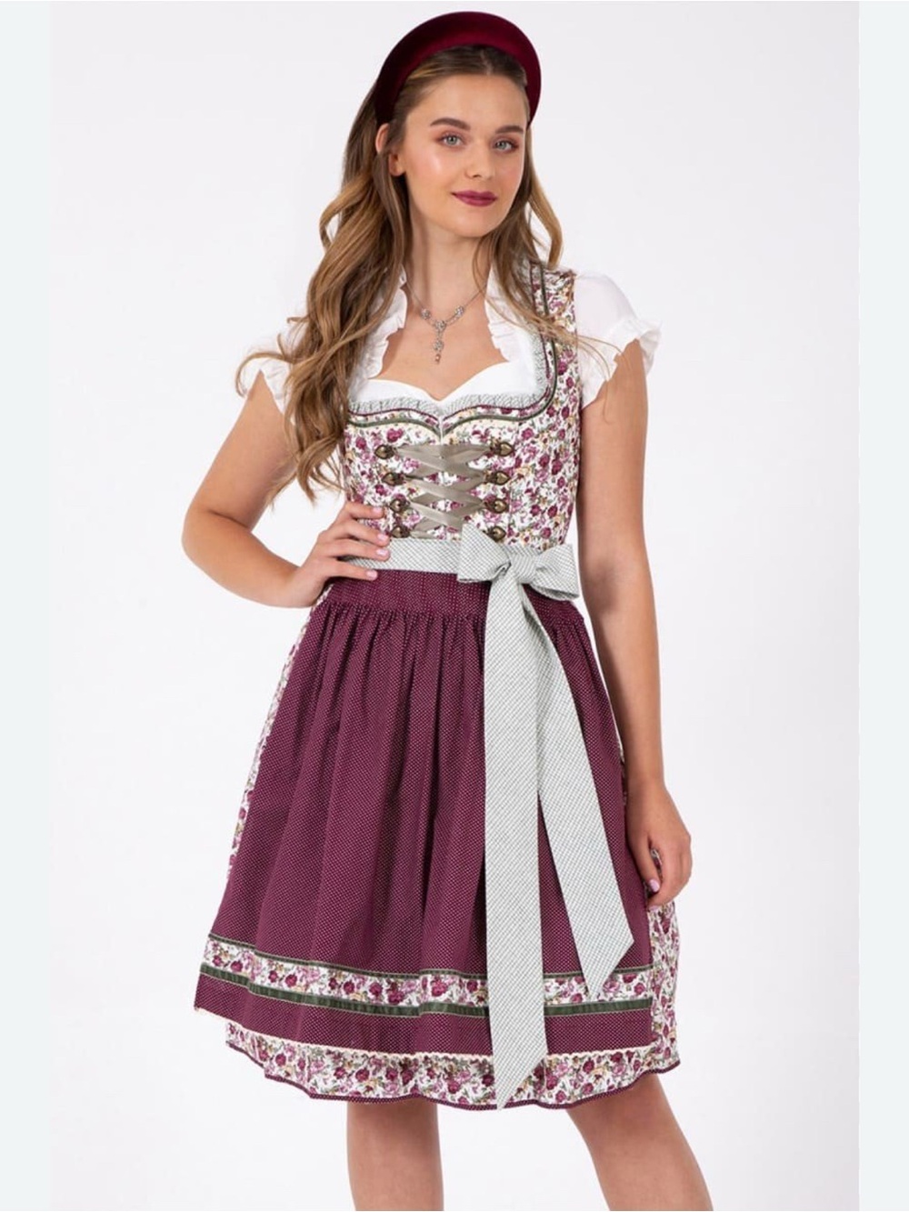 KRUGER DIRNDL Savannah  Floral DRESS NEW size 38